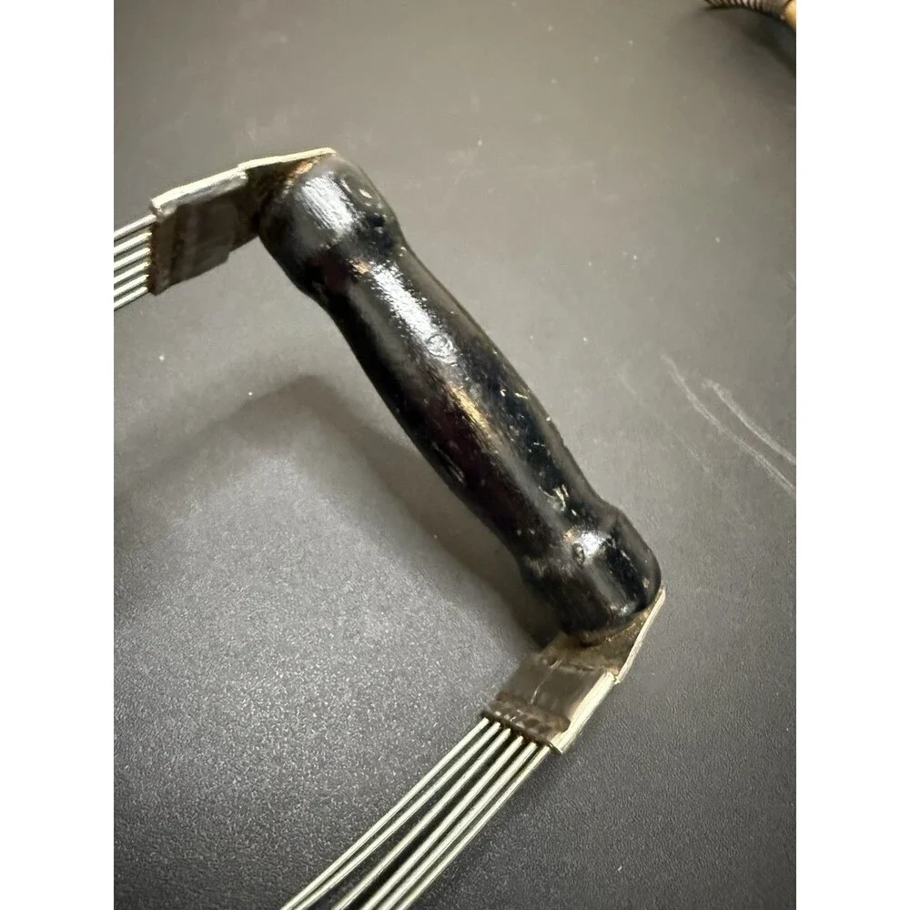Vintage Androck Wire Pastry Blender Dough Cutter Kitchen Tool Black Wood Handle